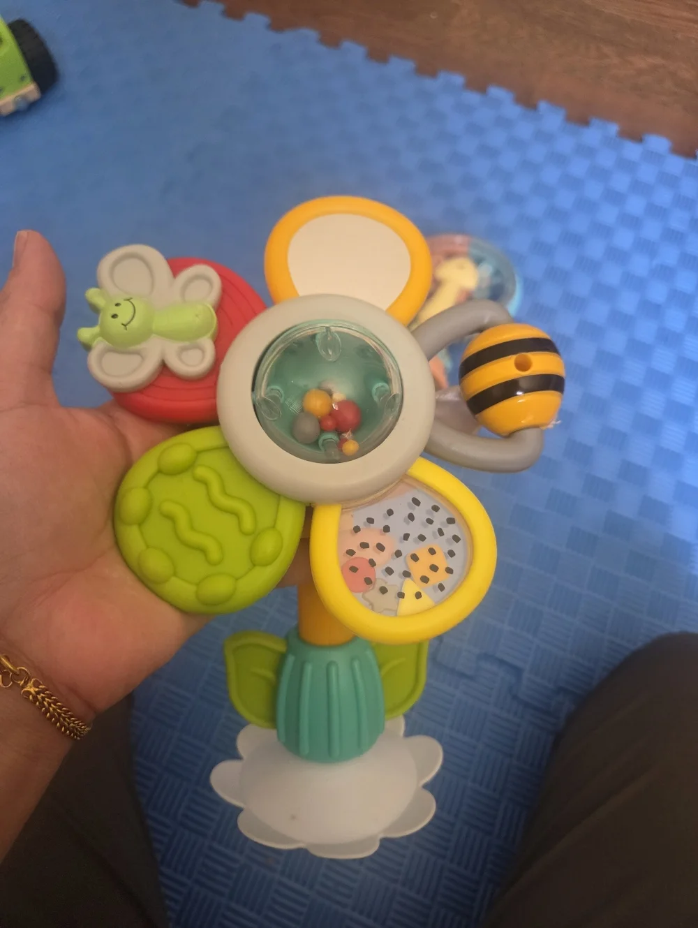 Colorful Baby Rattle Set - Multicolor Sensory Toys Bundle 6mns +